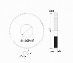 Цельная твердосплавная дисковая фреза